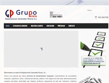 Tablet Screenshot of grupoperera.com